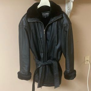 Black Wilson Leather Jacket